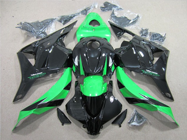 Cheap 2009-2012 Black Green Honda CBR600RR Moto Fairings Cheap 2009-2012 Black Green Honda CBR600RR Moto Fairings