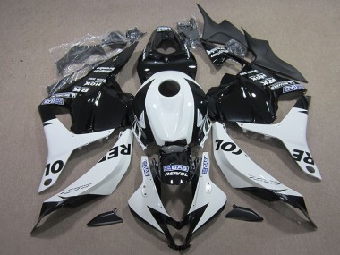 Cheap 2009-2012 Black White Repsol Honda CBR600RR Motorcycle Replacement Fairings
