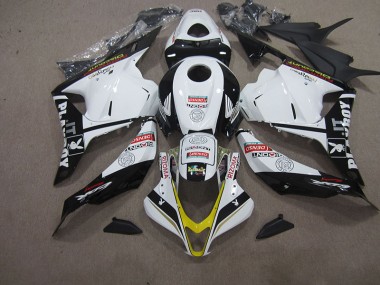 Cheap 2009-2012 White Black DENSO RIZOMA Honda CBR600RR Motorcycle Fairing Kits
