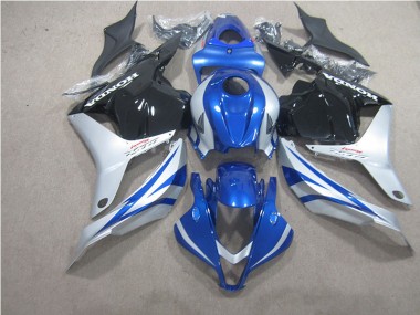 Cheap 2009-2012 Blue Silver Black Honda CBR600RR Motorbike Fairing