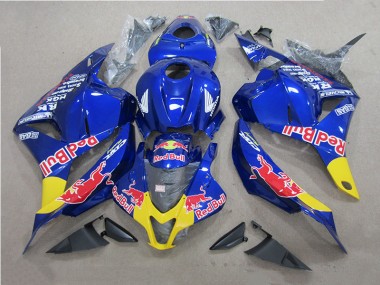 Cheap 2009-2012 Blue Red Bull Honda CBR600RR Motor Bike Fairings