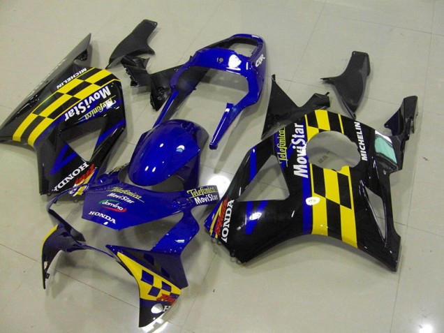 Cheap 2002-2003 Blue Telefunica Movistar Castrol Honda CBR900RR 954 Motorbike Fairing Cheap 2002-2003 Blue Telefunica Movistar Castrol Honda CBR900RR 954 Motorbike Fairing