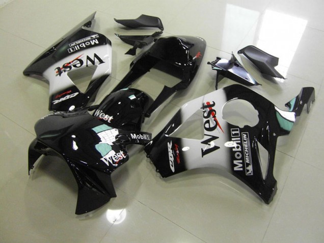 Cheap 2002-2003 Black West Honda CBR900RR 954 Motorcycle Fairings Kits Cheap 2002-2003 Black West Honda CBR900RR 954 Motorcycle Fairings Kits