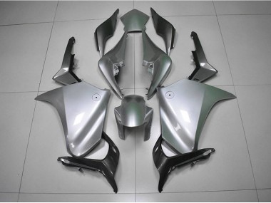 Cheap 2010-2014 Silver Honda VFR1200 Motorbike Fairing