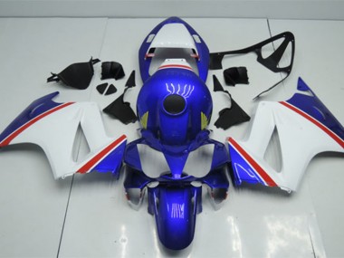 Cheap 2002-2013 Blue White Honda VFR800 Motorcycle Fairings Kit