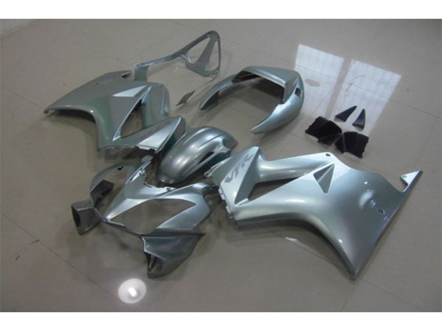 Cheap 2002-2013 Silver Honda VFR800 Motorcycle Fairing Kit