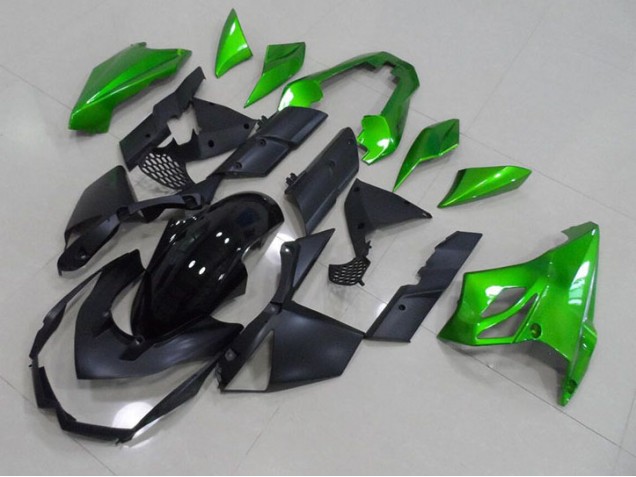 Cheap 2007-2009 Black Green Kawasaki Z1000 Motorcycle Replacement Fairings