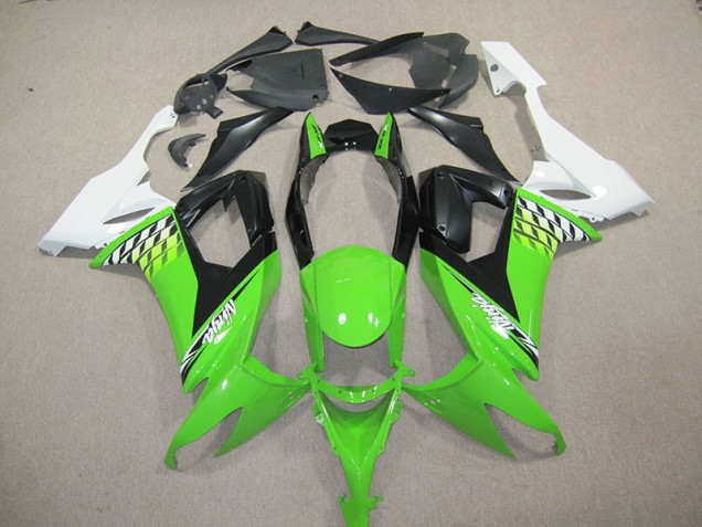 Cheap 2008-2010 Black Green Ninja Kawasaki ZX10R Bike Fairings Cheap 2008-2010 Black Green Ninja Kawasaki ZX10R Bike Fairings