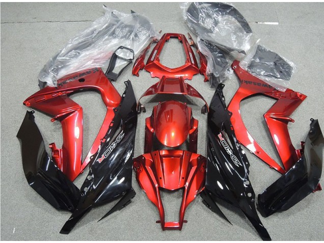 Cheap 2011-2015 Black Red Kawasaki ZX10R Moto Fairings Cheap 2011-2015 Black Red Kawasaki ZX10R Moto Fairings