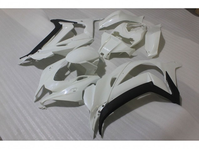 Cheap 2016-2019 White Kawasaki ZX10R Motorcycle Fairings Cheap 2016-2019 White Kawasaki ZX10R Motorcycle Fairings