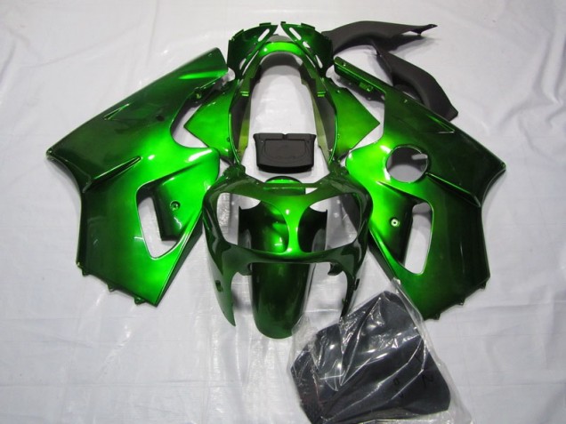 Cheap 2000-2001 Green Kawasaki ZX12R Motorcycle Fairings Kit Cheap 2000-2001 Green Kawasaki ZX12R Motorcycle Fairings Kit