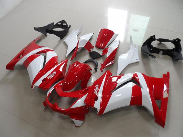 Cheap 2008-2012 Red White Kawasaki ZX250R Replacement Fairings Cheap 2008-2012 Red White Kawasaki ZX250R Replacement Fairings