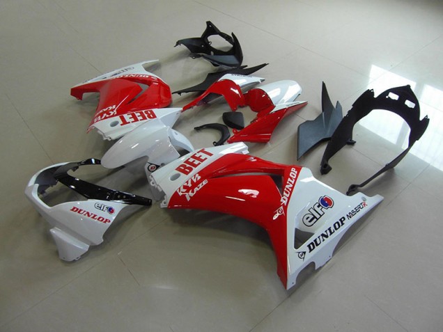 Cheap 2008-2012 Red White BEET Kawasaki ZX250R Motor Fairings Cheap 2008-2012 Red White BEET Kawasaki ZX250R Motor Fairings