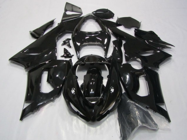 Cheap 2005-2006 Black Kawasaki ZX6R Replacement Fairings Cheap 2005-2006 Black Kawasaki ZX6R Replacement Fairings