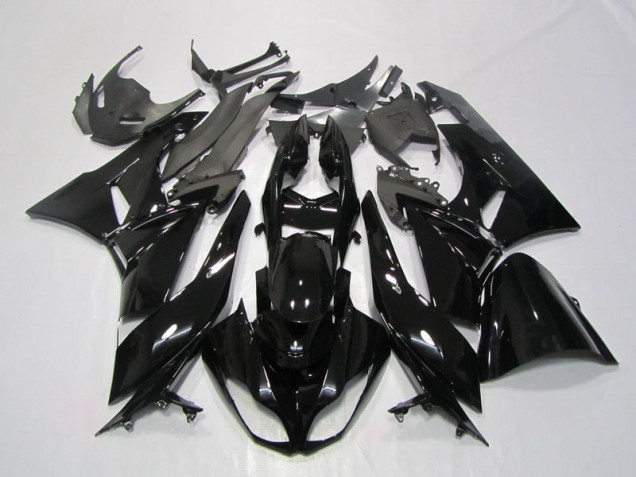 Cheap 2009-2012 Black Kawasaki ZX6R Motorcycle Fairings Cheap 2009-2012 Black Kawasaki ZX6R Motorcycle Fairings