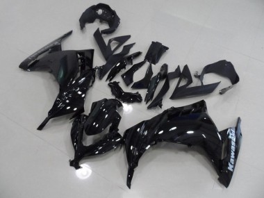 Cheap 2013-2016 Black Kawasaki ZX300R Motor Bike Fairings