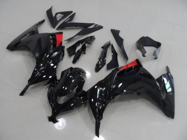 Cheap 2013-2016 Black Red Kawasaki ZX300R Bike Fairing Kit Cheap 2013-2016 Black Red Kawasaki ZX300R Bike Fairing Kit