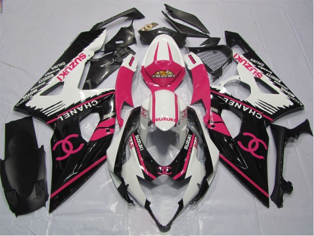 Cheap 2005-2006 Pink Chanel Suzuki GSXR1000 Motorbike Fairing