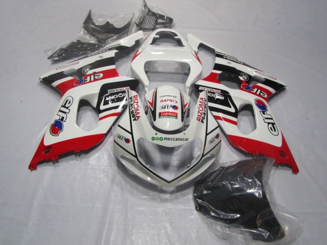 Cheap 2000-2002 White Red Rizoma Playboy Suzuki GSXR1000 Motorcylce Fairings Cheap 2000-2002 White Red Rizoma Playboy Suzuki GSXR1000 Motorcylce Fairings