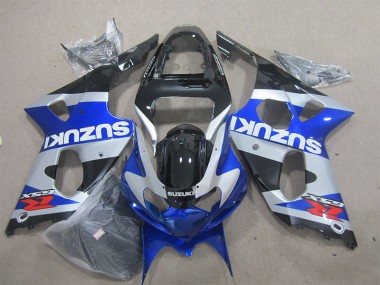 Cheap 2000-2002 Blue White Decal Suzuki GSXR1000 Motorcycle Fairings