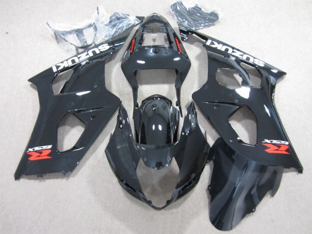 Cheap 2003-2004 Black Suzuki GSXR1000 Moto Fairings Cheap 2003-2004 Black Suzuki GSXR1000 Moto Fairings