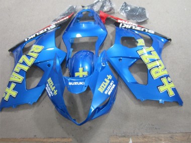 Cheap 2003-2004 Blue Rizla Suzuki GSXR1000 Motorcycle Replacement Fairings