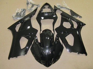Cheap 2003-2004 Gloss Black Suzuki GSXR1000 Motor Fairings