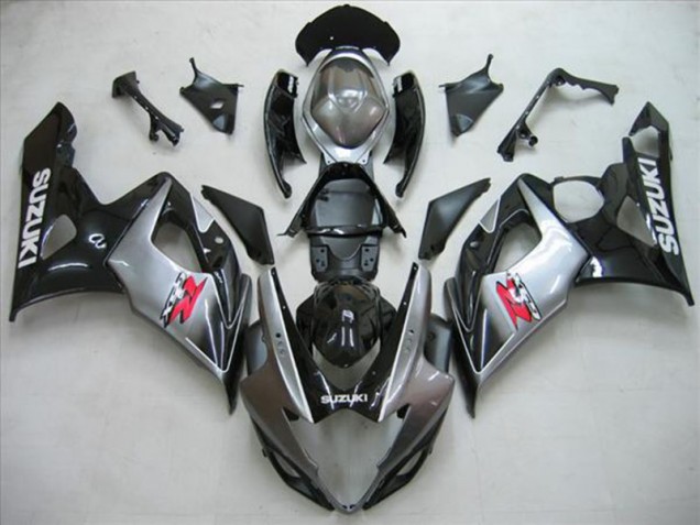 Cheap 2005-2006 Black Silver Suzuki GSXR1000 Motorcycle Fairing Cheap 2005-2006 Black Silver Suzuki GSXR1000 Motorcycle Fairing