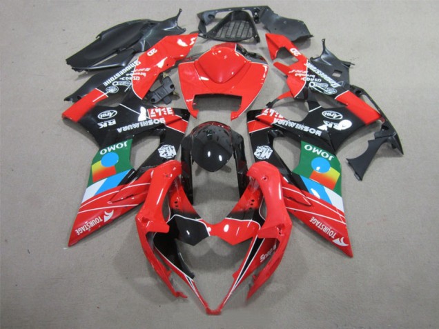 Cheap 2005-2006 Black Red Green Suzuki GSXR1000 Bike Fairing