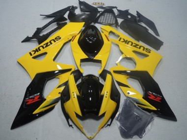 Cheap 2005-2006 Yellow Black Suzuki GSXR1000 Motorcycle Fairings Kits