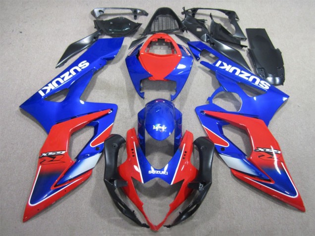 Cheap 2005-2006 Blue Red Suzuki GSXR1000 Motorcyle Fairings