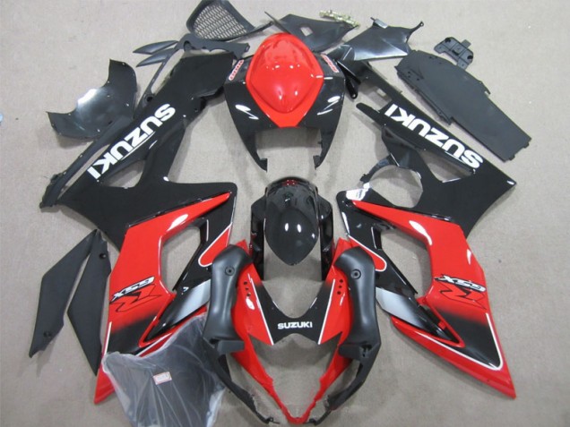 Cheap 2005-2006 Black Red Suzuki GSXR1000 Motorcycle Fairings Cheap 2005-2006 Black Red Suzuki GSXR1000 Motorcycle Fairings