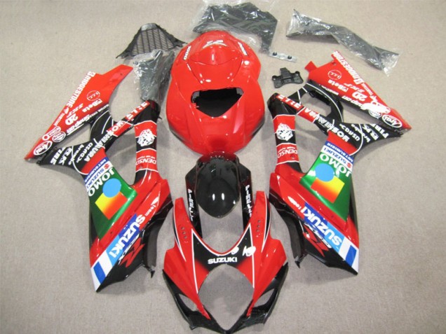 Cheap 2007-2008 Red Black Suzuki GSXR1000 Motor Fairings Cheap 2007-2008 Red Black Suzuki GSXR1000 Motor Fairings