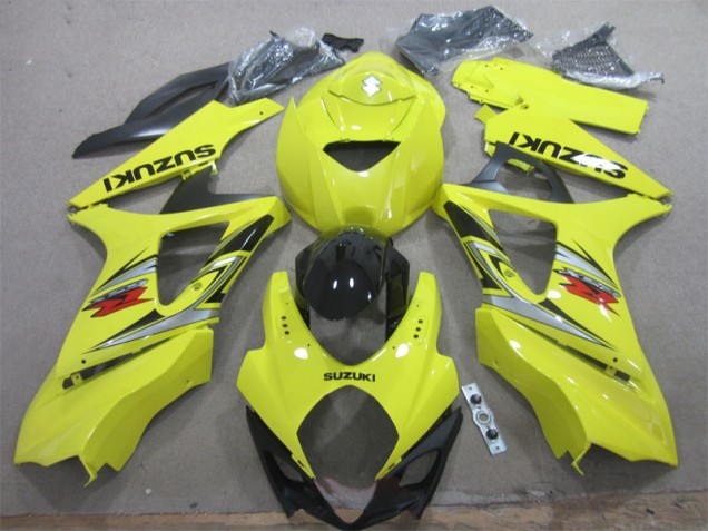Cheap 2007-2008 Yellow Black Suzuki GSXR1000 Motorcycle Fairings Kit Cheap 2007-2008 Yellow Black Suzuki GSXR1000 Motorcycle Fairings Kit