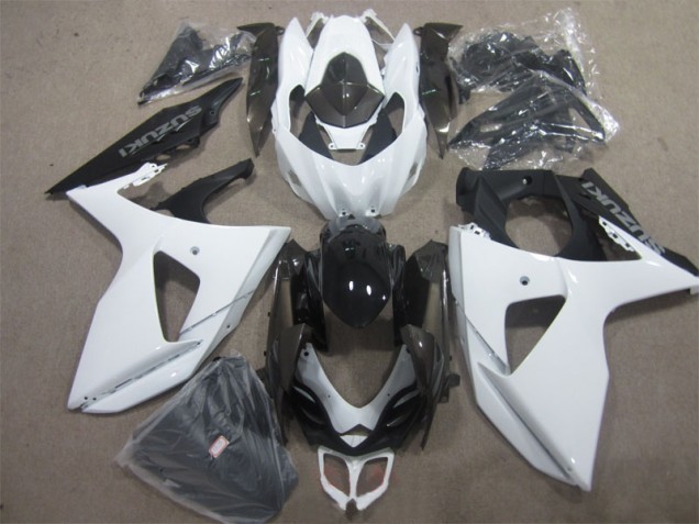 Cheap 2009-2016 White Black Suzuki GSXR1000 Motorcycle Fairing Cheap 2009-2016 White Black Suzuki GSXR1000 Motorcycle Fairing