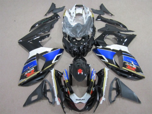 Cheap 2009-2016 Black Blue Dark Dog Suzuki GSXR1000 Motorcycle Fairing Kits Cheap 2009-2016 Black Blue Dark Dog Suzuki GSXR1000 Motorcycle Fairing Kits