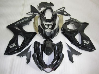 Cheap 2009-2016 Black Suzuki GSXR1000 Bike Fairing Kit