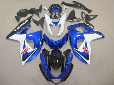 Cheap 2009-2016 Blue White Suzuki GSXR1000 Motorcycle Fairings & Bodywork