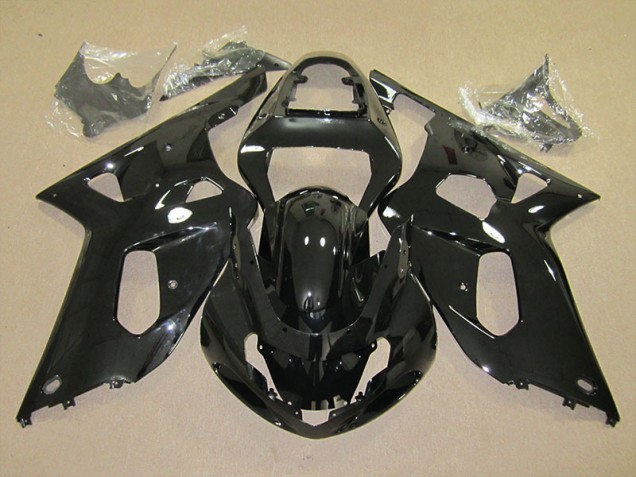 Cheap 2001-2003 Black Suzuki GSXR600 Motorcycle Fairings Kit Cheap 2001-2003 Black Suzuki GSXR600 Motorcycle Fairings Kit