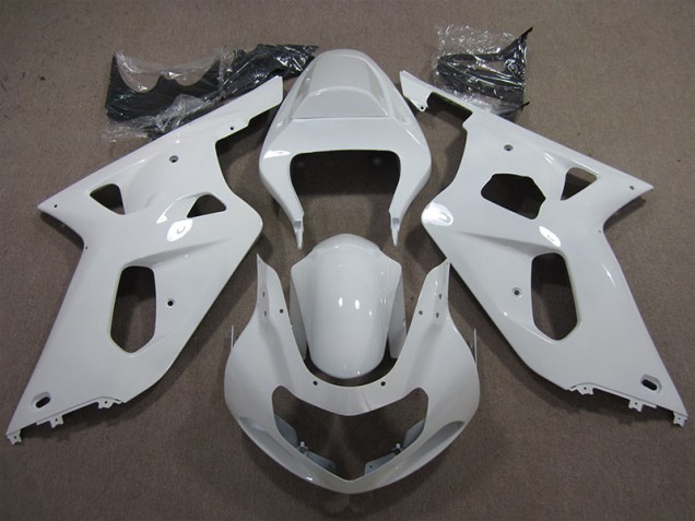 Cheap 2001-2003 White Suzuki GSXR600 Motorcycle Fairings Cheap 2001-2003 White Suzuki GSXR600 Motorcycle Fairings