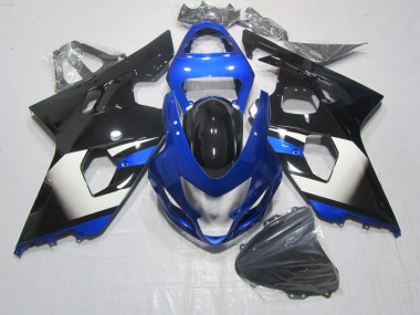 Cheap 2004-2005 Black Blue Suzuki GSXR600 Motorcylce Fairings