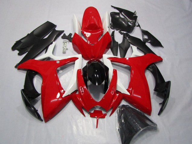 Cheap 2006-2007 Red Black Suzuki GSXR600 Motorcycle Replacement Fairings Cheap 2006-2007 Red Black Suzuki GSXR600 Motorcycle Replacement Fairings