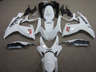 Cheap 2006-2007 White Suzuki GSXR600 Motorcyle Fairings
