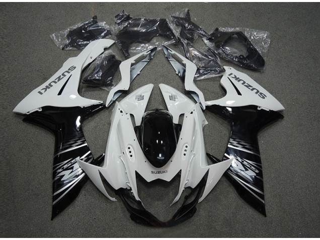 Cheap 2011-2021 White Black Suzuki GSXR600 Motorcycle Replacement Fairings Cheap 2011-2021 White Black Suzuki GSXR600 Motorcycle Replacement Fairings