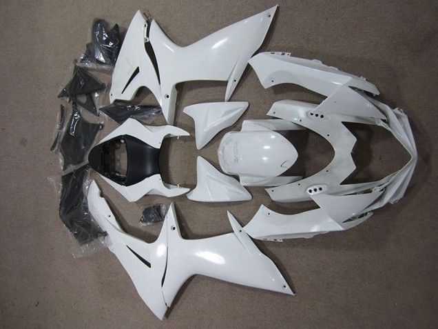Cheap 2011-2021 White Suzuki GSXR600 Replacement Fairings Cheap 2011-2021 White Suzuki GSXR600 Replacement Fairings
