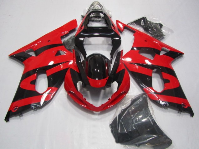 Cheap 2001-2003 Black Red Suzuki GSXR750 Motorcycle Fairings Cheap 2001-2003 Black Red Suzuki GSXR750 Motorcycle Fairings