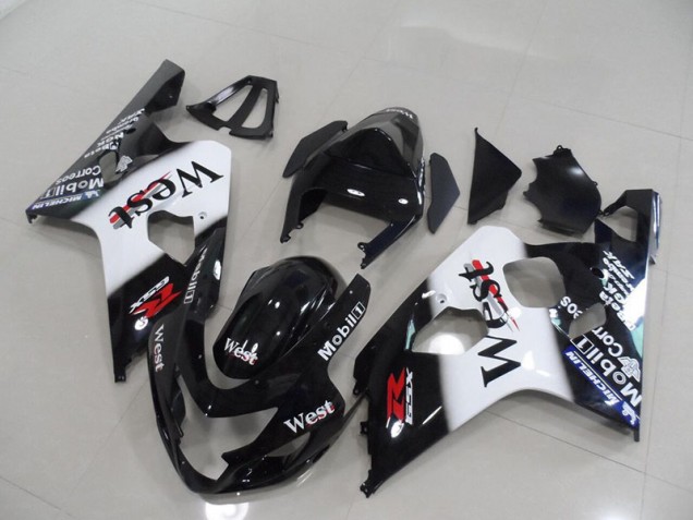 Cheap 2004-2005 Black West Suzuki GSXR750 Bike Fairing Kit Cheap 2004-2005 Black West Suzuki GSXR750 Bike Fairing Kit