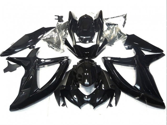 Cheap 2008-2010 Black Suzuki GSXR750 Motorcycle Fairing