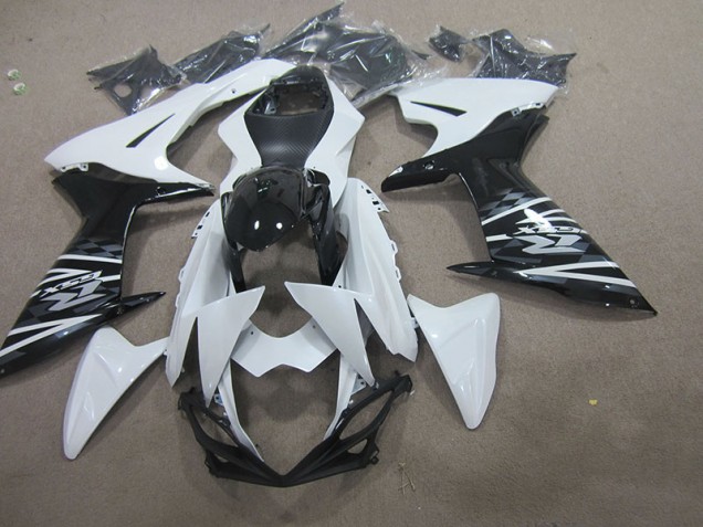 Cheap 2011-2021 White Black Suzuki GSXR750 Motorcycle Fairing Kit Cheap 2011-2021 White Black Suzuki GSXR750 Motorcycle Fairing Kit