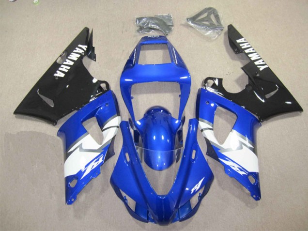 Cheap 1998-1999 Blue Black White Decal Yamaha YZF R1 Motor Bike Fairings Cheap 1998-1999 Blue Black White Decal Yamaha YZF R1 Motor Bike Fairings